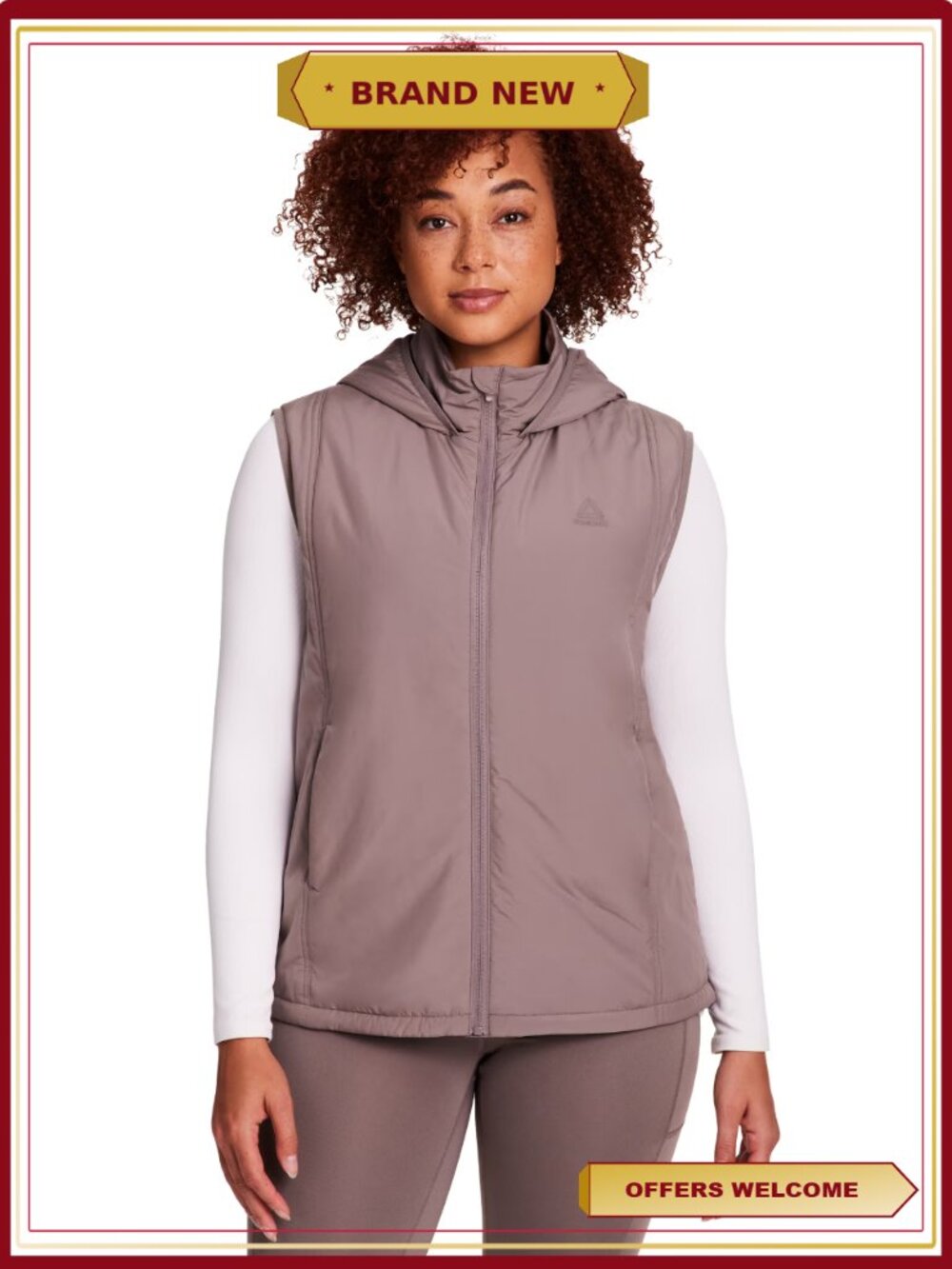 Packable Vest Lightweight Sleeveless Zip Up Layer Outdoor